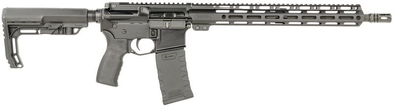 Bersa BAR15 Rifle BAR15RMFT, 5.56x45mm NATO, 16", MFT 6 Position Minimalist Stock, 30 Rds