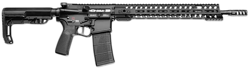 Patriot Ordnance Factory Renegade + Rifle 02039, 5.56x45mm NATO, 13.75", 6 Position MFT Minimalist Stock, 30 Rds