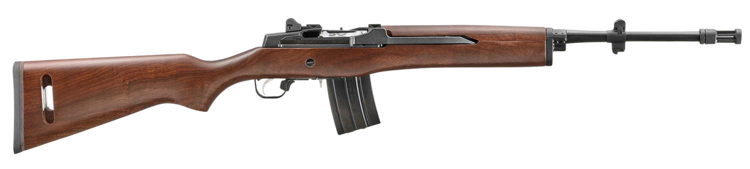 Ruger Mini-14 Ranch 50th Anniversary Rifle 5894, 5.56 NATO, 18", Walnut Fixed Stock, 20 Rds