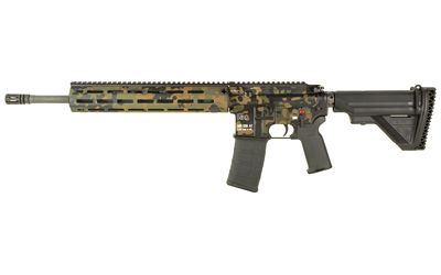 HK MR556A1 75th Anniversary Rifle w/Hogue Knife, 81001001, 5.56 NATO, 16.50", Flecktarn Camo, M-LOK Handguard, Black Adjustable Stock, 30+1