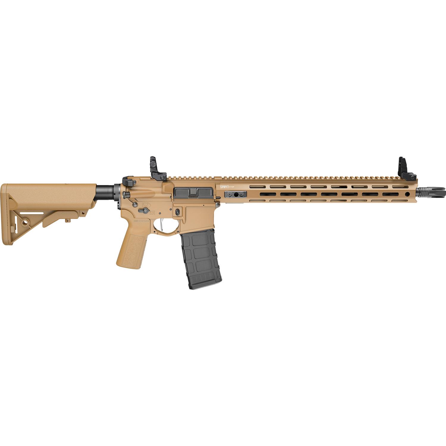 Springfield Saint Victor V2 Rifle STV916556CBLC-V2-B5, 223 Rem, 16", Collapsible/Folding B5 Systems Sopmod Stock, 10 Rds
