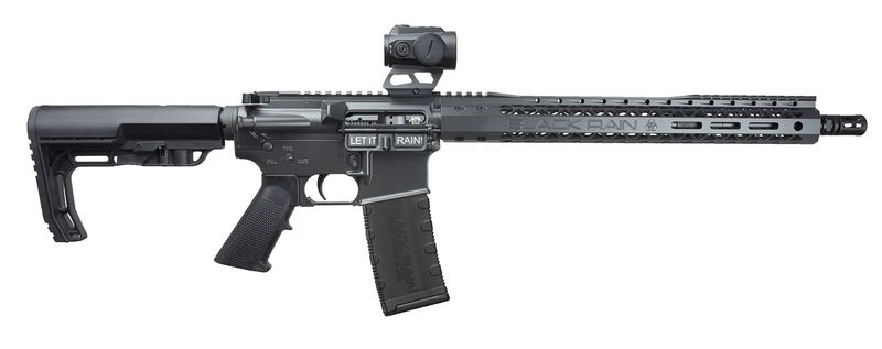 Black Rain Ordnance Spec15 Rifle BRO24061902OPT, 223 Rem/5.56 NATO, 16", 6 Position MFT Minimalist Stock, 30 Rds