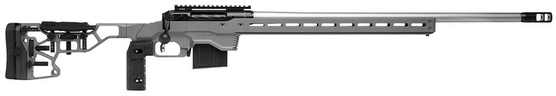 Savage 110 Elite Precision Rifle 57555, 223 Rem, 26", Gray Cerakote Adjustable MDT ACC Aluminum Chassis Stock, 10 Rds