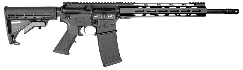 Diamondback DB15 Rifle DB175AK003, 5.56 NATO, 16", 6 Position Stock, 30 Rds