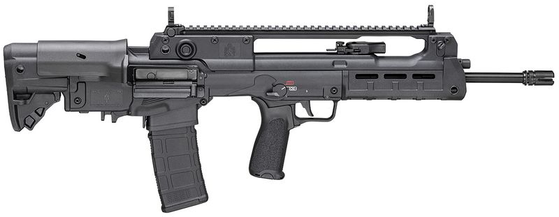 Springfield Hellion Bullpup Rifle HL918556B, 5.56x45mm NATO, 18", Adj w/Cheek Riser Stock, 30 Rds