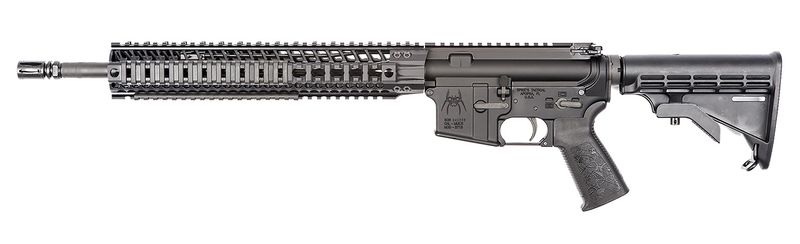 Spike's Tactical ST-15 LE Mid-Length Rifle STR5035-R3S, 223 Rem/5.56 NATO, 16", Spikes Tactical M4 Stock