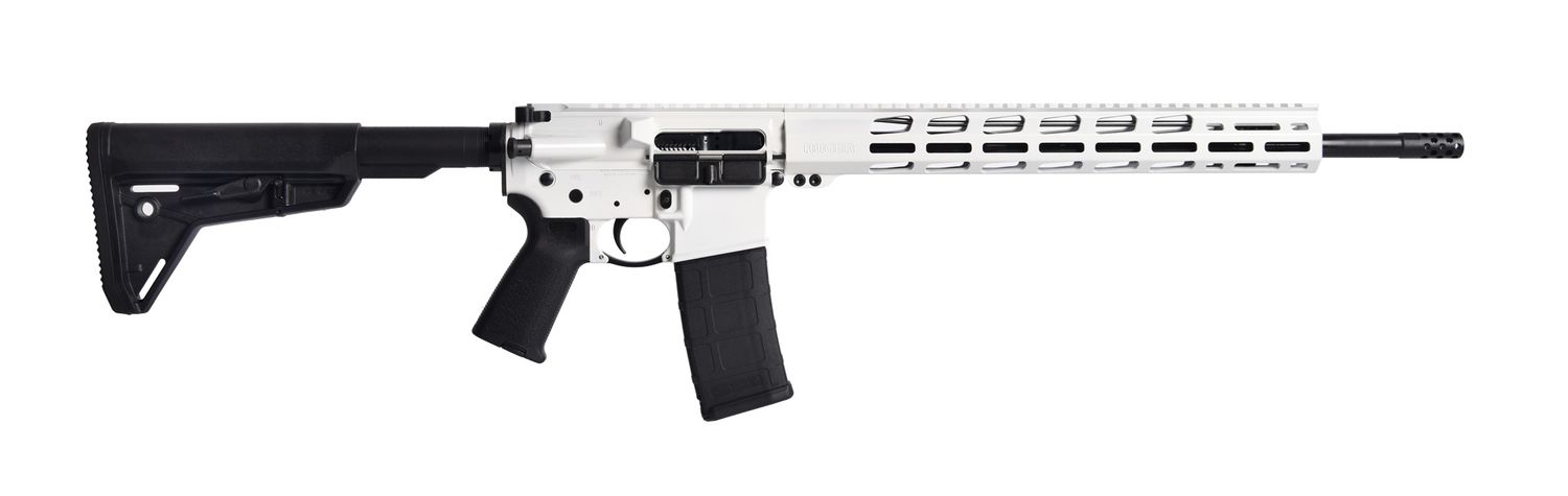Ruger AR-556 MPR Rifle 8550, 5.56 NATO, 18", Collapsible Six-position Stock, Stormtrooper White Finish, 30 Rds