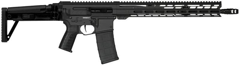 CMMG Dissent MK47 Rifle 55A1A0BAB, 5.56x45mm NATO, 16.10", Side Folding Stock, 30 Rds