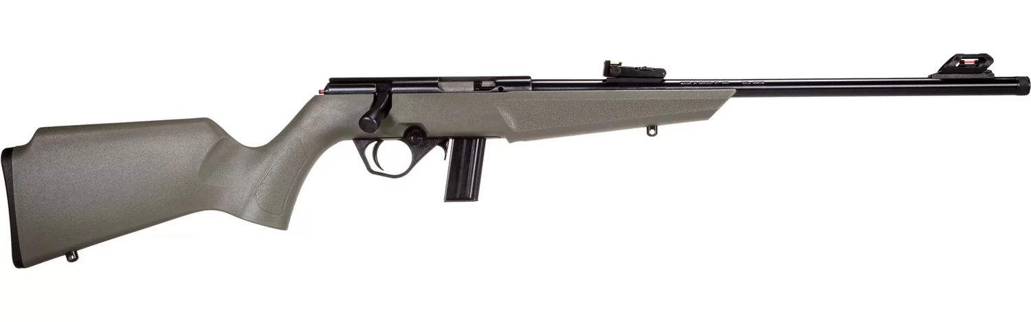 Rossi RB22 Compact Rifle RB22L1611OD, 22LR, 16.5", Synthetic OD Green Monte Carlo Stock, 10 Rds