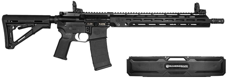 Diamondback DB15 Knight's Armament Rifle DB1889K001, 5.56 NATO, 16", Magpul CTR Synthetic Stock, 30 Rds