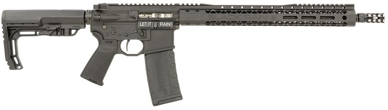 Black Rain Ordnance Recon Scout Rifle BROSCOUTABLK, 223 Rem/5.56 NATO, 16", MFT Minimalist 6 Position Stock, 30 Rds