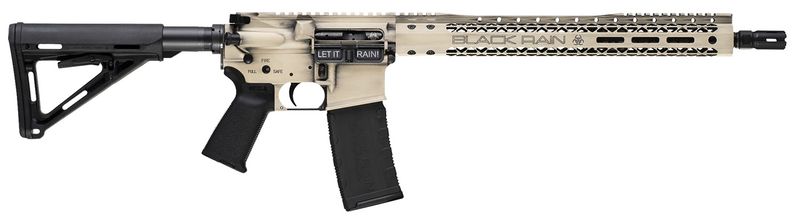 Black Rain Ordnance Spec 15+ We The People Rifle BROWTPLSB, 5.56x45mm NATO, 16", Magpul Grip/Carbine Stock, 30 Rds