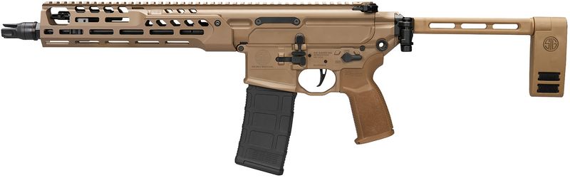 Sigarms MCX Spear LT IR Rifle PMCX556N11BIR10, 5.56 NATO, 11.50", Folding Brace w/Push Button Hinge Stock, 10 Rds