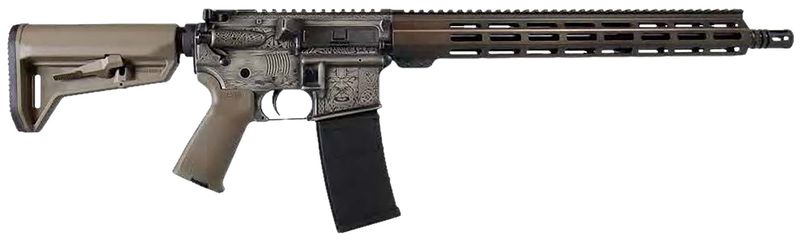 Shark Coast Tactical Viking Rifle 300-036-1002-00, 5.56 NATO, 16", Magpul SL-K Stock, 30 Rds