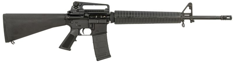 Aero Precision AR15 Rifle APCR640436, 223 Rem/5.56 NATO, 20", Black Synthetic Fixed A2 Stock, 30 Rds