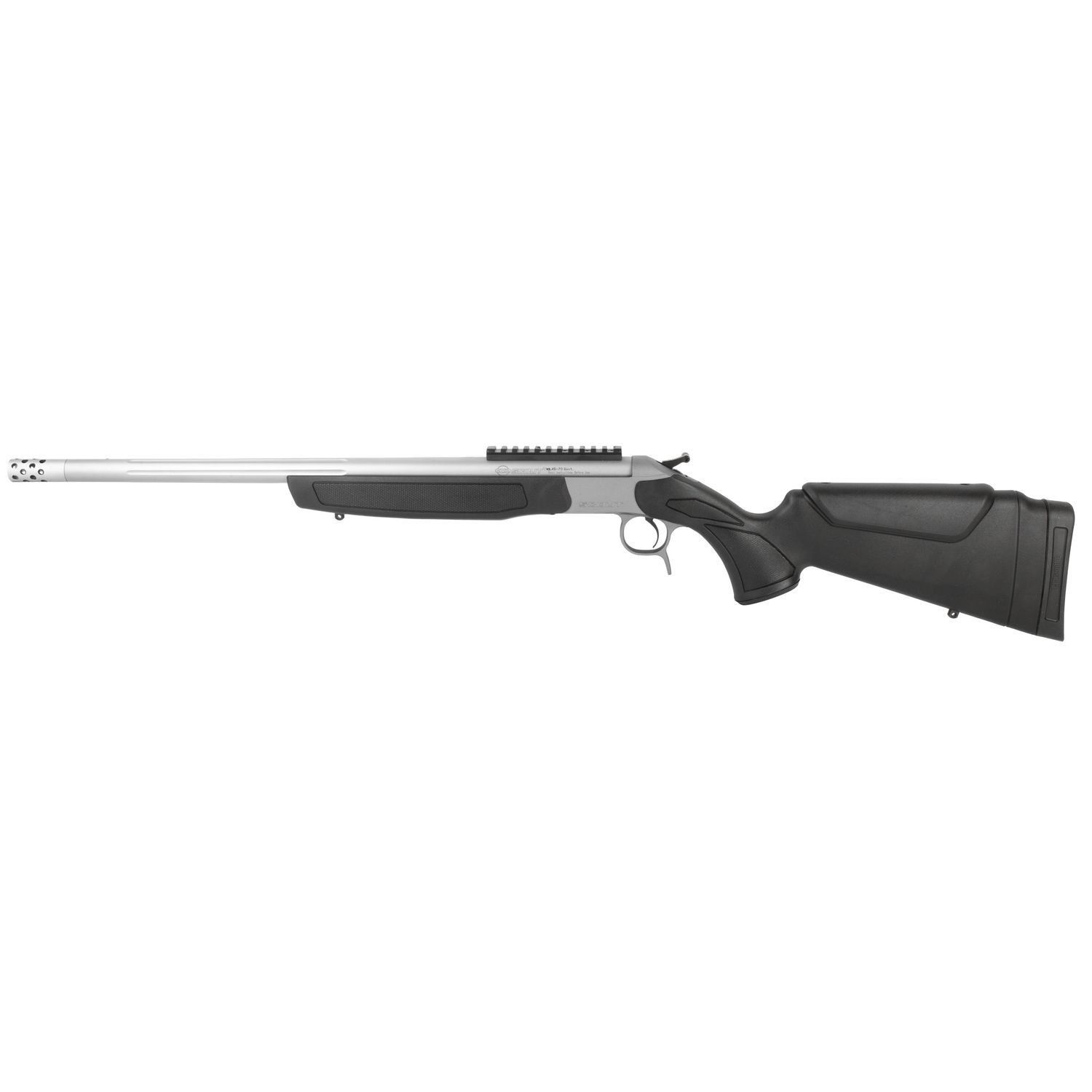 CVA Scout Takedown Single Shot Rifle CR4442S, 45-70 Gov, 22" Threaded, Adj Comb & LOP Black Stock, 1rd Rds