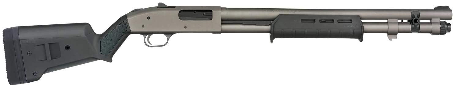Mossberg 590A1 Pump Shotgun 50797, 12 Gauge, 20", Magpul SGA Black Synthetic Stock, 6 Rds