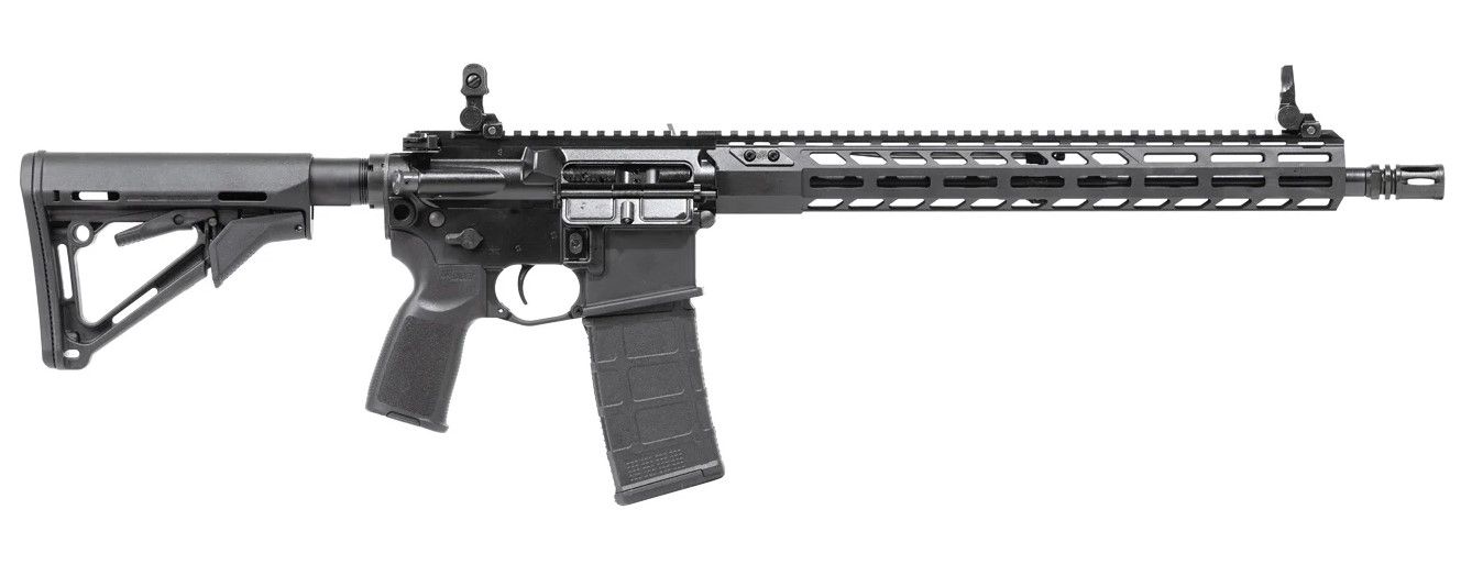 Sig Sauer M400 Pro Rifle WRM400-556N-16B-PRO, 5.56 NATO, 16", Collapsible Stock, Black Finish, 30 Rds