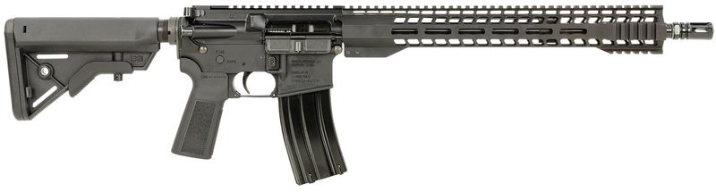 Radical AR-15 MHR Rifle FR16556SOC15SHR, 5.56x45mm NATO, 16", B5 Systems Bravo Stock, 30 Rds