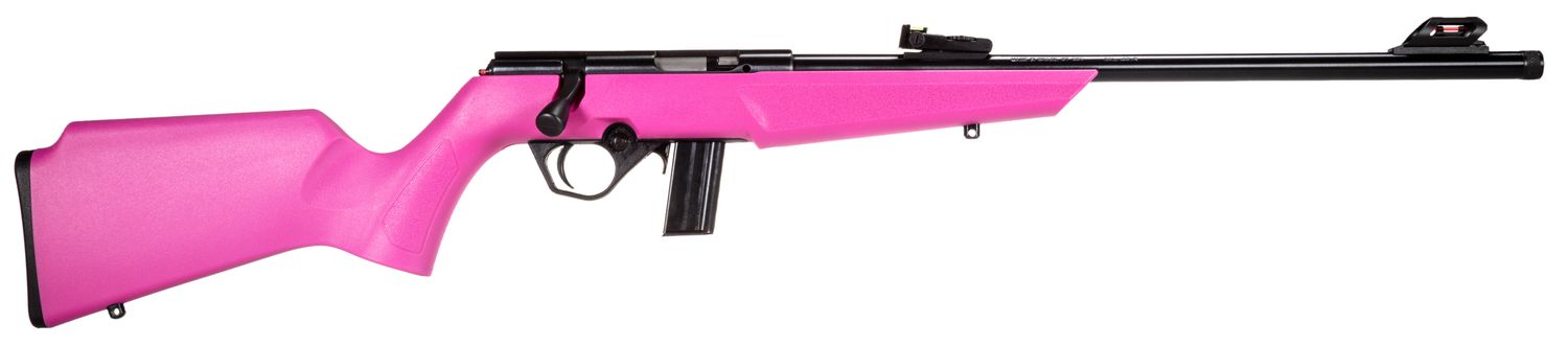 Rossi RB22 Compact Rifle RB22L1611P, 22LR, 16.5", Synthetic Pink Monte Carlo Stock, 10 Rds