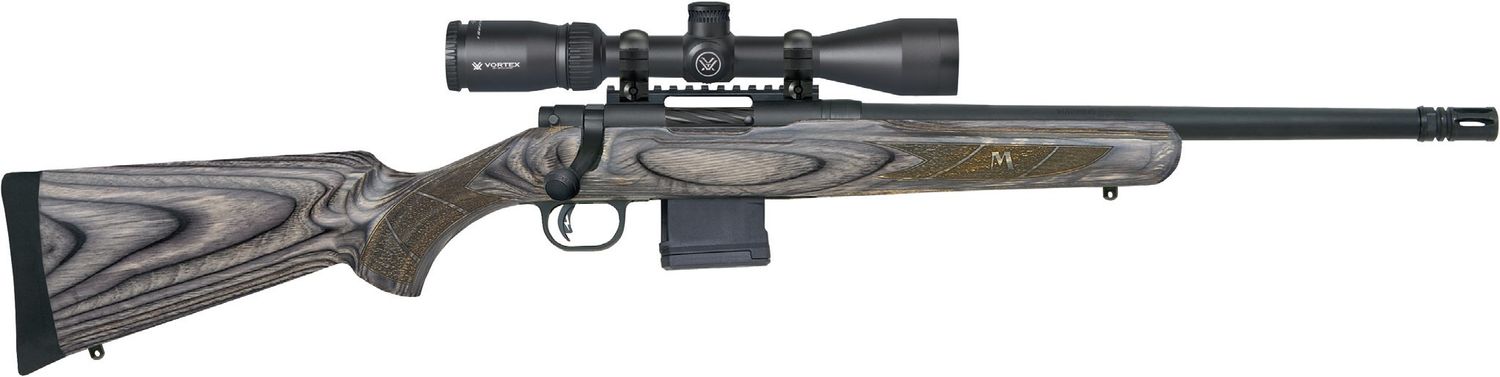 Mossberg MVP LR Tactical Rifle 27705, 223 Rem, 16.25" Medium Bull, Gray Laminate Stock, 10 Rds