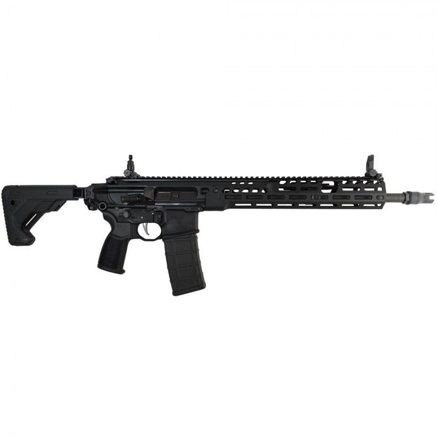 Sig Sauer MCX Spear-LT Rifle WRMCX-556N-16B-LT, 5.56 NATO, 16", Collapsible/Folding Stock, Black Finish, 30 Rds