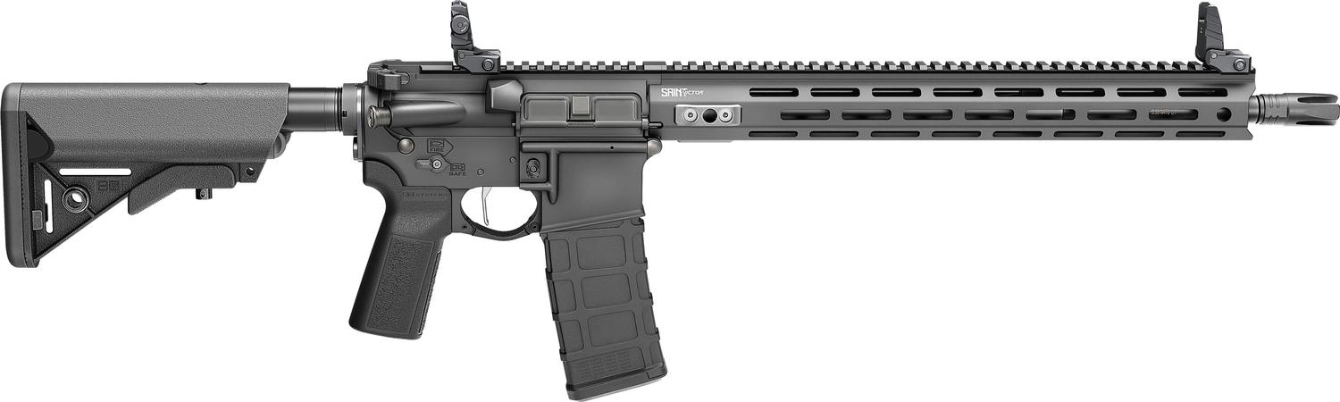 Springfield Saint Victor V2 Rifle STV916556B-V2-B5, 223 Rem, 16", Collapsible/Folding B5 Systems Sopmod Stock, 30 Rds