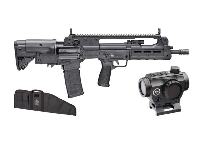 Springfield Hellion Semi-Auto Gear-Up Package Rifle HL916556B-GU25, 5.56 NATO, 16", 5-Position Adjustable Stock, 30 Rds