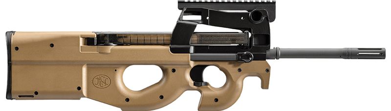 FN Herstal PS90 Rifle 3848950511, 5.7x28mm, 16.04", Bullpup w/Thumbhole Flat Dark Earth Synthetic Stock, 10 Rds