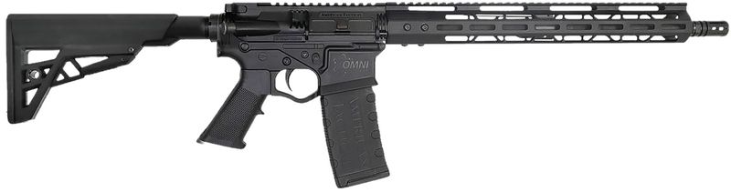 American Tactical Omni Hybrid Rifle ATIGOMX556ML15, 5.56x45mm, 16", Adjustable Black Synthetic Stock, 30 Rds