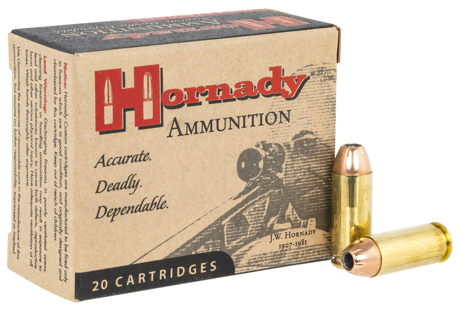 Hornady Handgun Ammunition 9126, 10 mm, XTP Jacketed Hollow Point (HP), 180 GR, 1180 fps, 20 Rd/bx