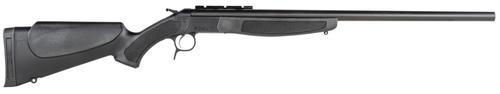 CVA Scout Break Open Rifle CR4911, 35 Whelen, 25", Black Synthetic Stock, Matte Blued Finish