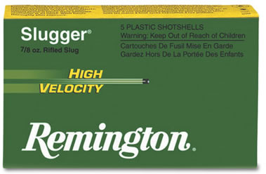 Remington Slugger High Velocity SPHV12MRS, 12 Gauge, 3", 7/8 oz, 1875 fps, Foster-Style Slug, For Smooth Bore Guns, 5 Rd/bx