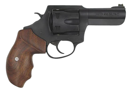Charter Arms Professional Revolver 63270, 32 H&R Mag, 3", Walnut Grip, Black Nitride Finish, 7 Rd