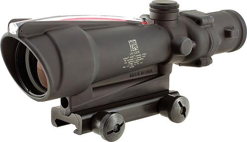 Trijicon ACOG Rifle Scope for 5.56/.223 Caliber TA11F, 3.5x, 35mm, Black, Red Chevron Reticle