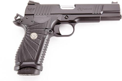 Wilson Combat Experior Pistol XPFS610, 10mm, 6", Starburst Grips, Black Finish