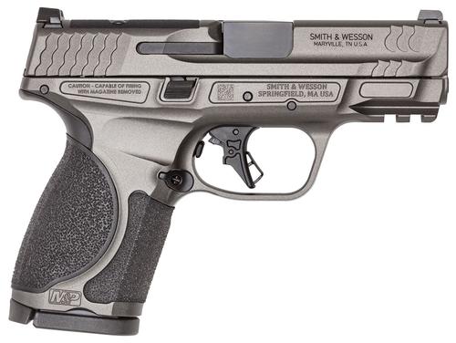 Smith and Wesson M&P M2.0 Pistol 14102, 9mm Luger, 3.60in, Textured, Tungsten Gray Cerakote Finish, 15 Rds