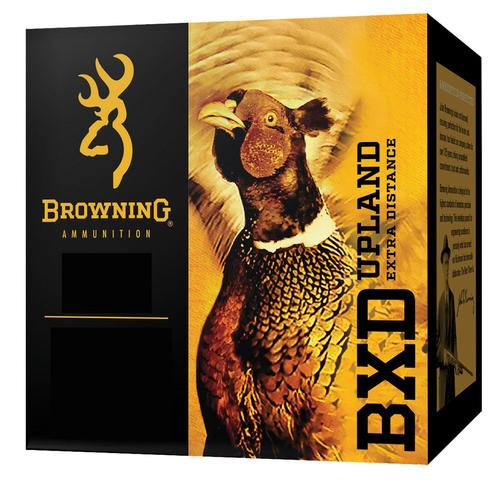 Browning BXD Upland Shotshells B193512036, 20 Gauge, 3", 1-1/4 oz, 1250 fps, #6 Lead Shot, 25 Rds/Bx