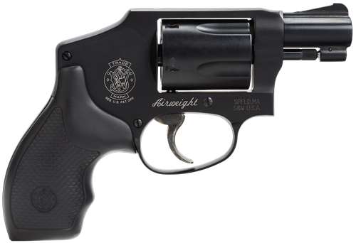 Smith & Wesson Model 442 Revolver 150544, 38 Spl +P, 1.88", Aluminum J-Frame, Black Finish, Integral Front Sight, 5 Rds