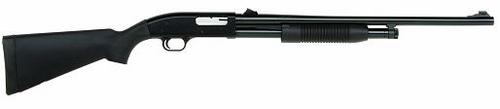 Maverick 88 Pump Action Shotgun 31017, 12 Gauge, 24", 3" Chmbr, Blue Barrel, Rifle Sights, Cylinder Bore, Synthetic Stock