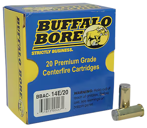 Buffalo Bore Handgun Anti-Personnel Handgun Ammunition 14E/20, 44 Special, Hard Cast, 200 GR, 1000 fps, 20 Rd/Bx