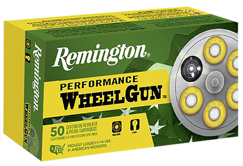 Remington Performance Wheel Gun Pistol Ammunition RPW44SW, 44 S&W Special, Lead Round Nose, 246 GR, 755 fps, 50 Rd/Bx