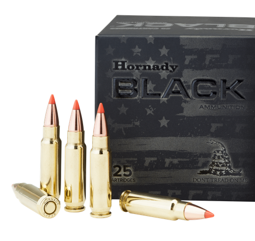 Hornady Black Pistol Ammunition 90001, 5.7mmx28mm, V-Max, 40 GR, 1810 fps, 25 Rd/bx