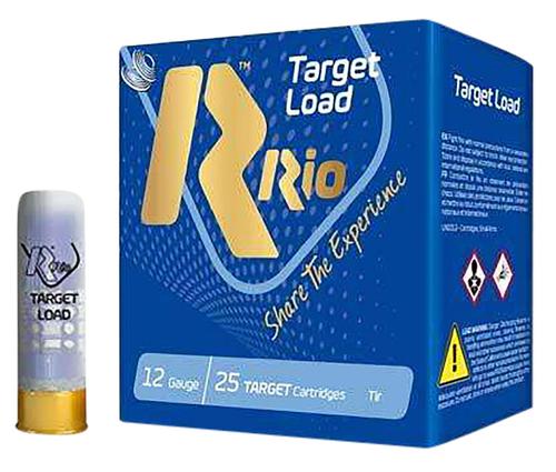 Rio Game Load High Velocity Shotshells TG369, 12 Gauge, 2-3/4", 1 1/4 oz, 1250 fps, #9 Lead Shot, 25 Rds/box