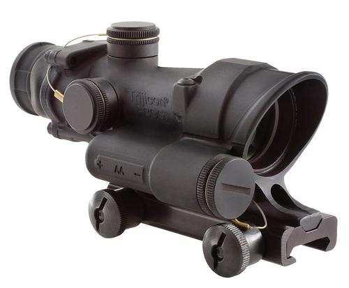 Trijicon ACOG Rifle Scope 100190, 4x, 32mm Obj, Black, Red Crosshair Reticle