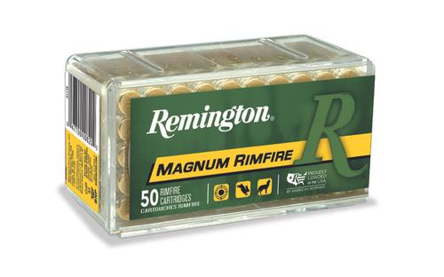 Remington Premier Magnum Rimfire Ammunition 20025, 17 HMR, Jacketed Soft Point, 20 gr, 2375 fps, 50 Rds/Bx