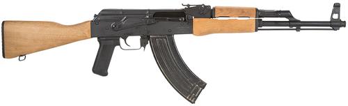 Century GP WASR AK-47 Rifle RI1826N, 7.62mmX39mm, 16.25", Hardwood Stock, Blued Finish