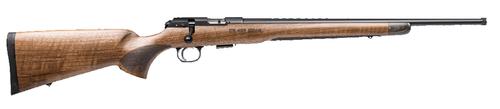 CZ 457 Royal Rifle 02373, 22 LR, 20.50", Walnut Stock, Black Finish, 5 Rds
