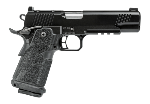 Kimber DS Warrior 1911 Pistol, 3600302, 9mm, 5", Black Carbon Fiber Grips, KimPro Black Finish, Optic Ready, 20+1