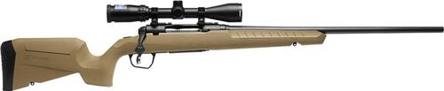 Savage Arms Axis 2 XP Compact Bolt Action Rifle 32225, 7mm-08 Rem, 20", FDE Fixed Stock, 4 Rds